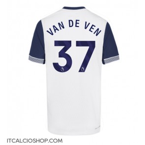 Tottenham Hotspur Micky van de Ven #37 Prima Maglia 2024-25 Manica Corta